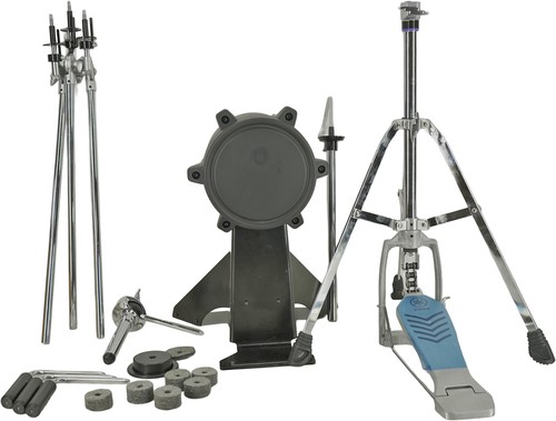 Cymbal and drum pad set - cymbal,