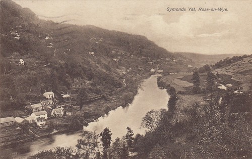 Postcard symonds yat - ross, on