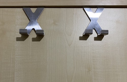 2pc metal over - over, door