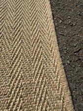 Alternative Flooring Sisal Herringbone Runner, Brand New Rrp £290