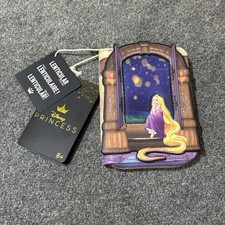 Loungefly x Disney Tangled Rapunzel Lenticular Lantern Zip Wallet - Brand New 💜