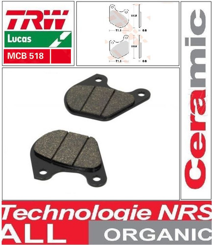 Trw organic mcb518 - trw,