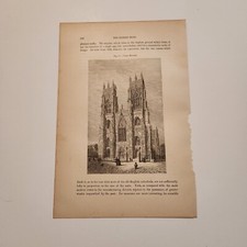 York Minster England C. 1882