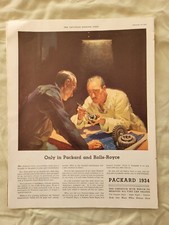 1933 VTG Orig Magazine Ad Only