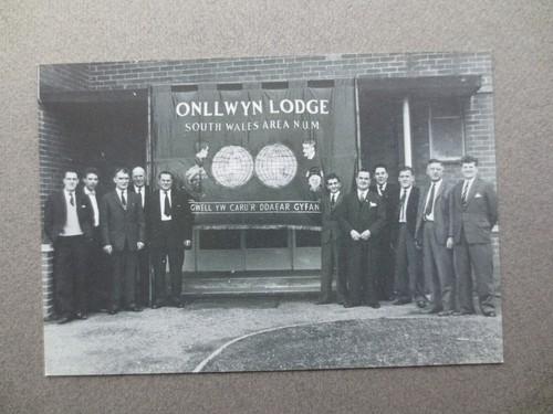 Postcard onllwyn lodge south - postcard,