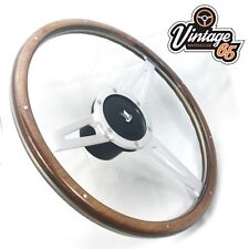Triumph Spitfire >1976 15" Classic Wood Rim Steering Wheel Badged Boss Kit Horn