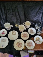 royal family memorabilia Including Coronation Items Durham Ware Worcester And...