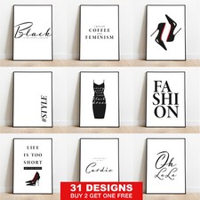 Bedroom Fashion Wall Art