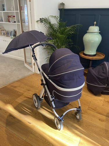 Bebecar pushchair and carrycot - bebecar,