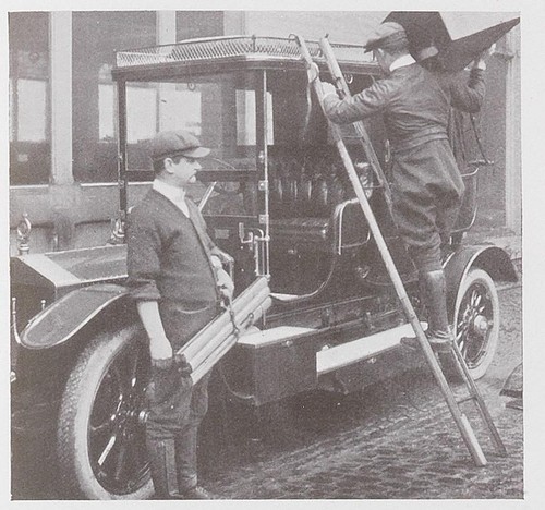 1910 motorists folding ladder - 1910,