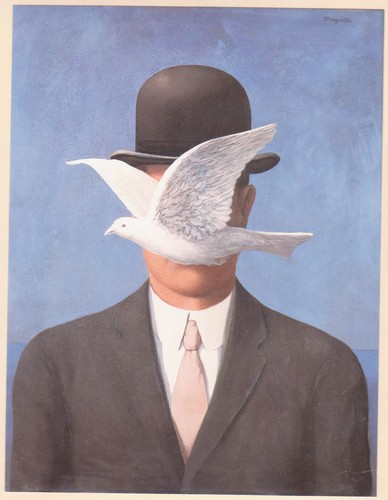 Ren magritte man bowler - ren,