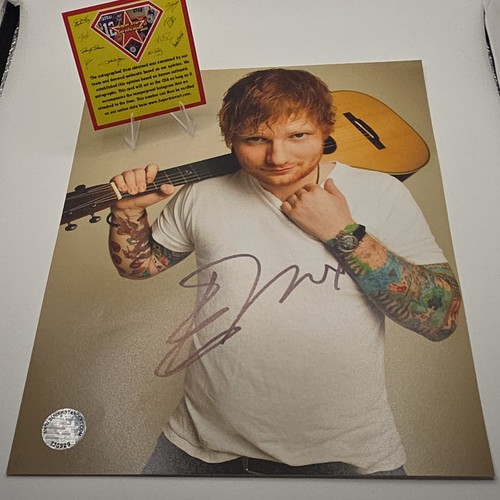 Sheeran signed autographed - signed,