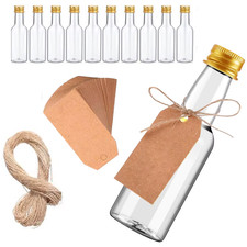 Mini Plastic Bottles Empty