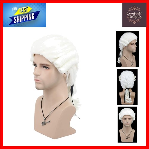 Authentic colonial judge wig - judge,