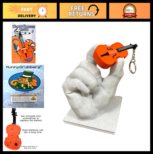 World smallest violin toy - world's,