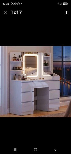 Dressing table with led - dressing,