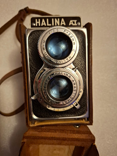 Halina vintage tlr twin - halina,