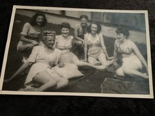 Rare Real Photo of Eric Winstone’s Orchestra Wives At Butlins In 1948.