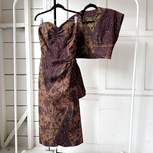 Vintage 1950s hawaiian sarong - vintage,