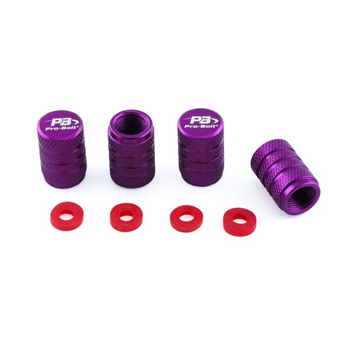 Valve caps dust - purple, for