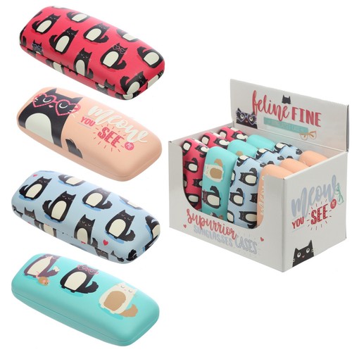 Cat hard glasses case variety - cat,
