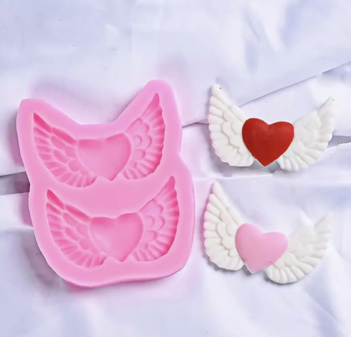 Angel wing with heart - angel,