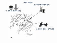 Suzuki GSXR600 2008 2010 K8 K9
