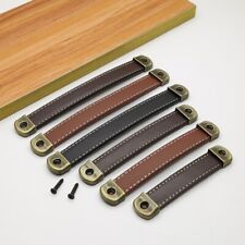 Leather Handle With Screws