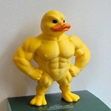 Funny Muscular Duck Figurine