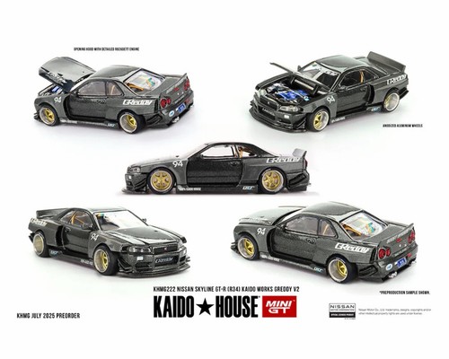 Mini nissan skyline - 1/64,