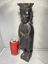 Antique King OAK Hand Carved