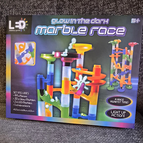 Led tabletop games marble - games, race