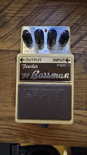 Boss fbm fender bassman - fender,