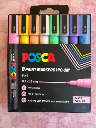 Uni posca paint markers pens - uni,