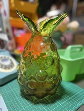 Quirky Pineapple Glass Vase