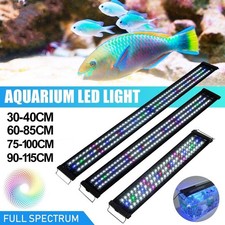 Marine Aquarium LED Light Lighting 30-115cm Aqua Fish Tank Full Spectrum Lamp