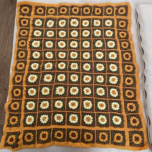 Handmade crocheted blanket - handmade,