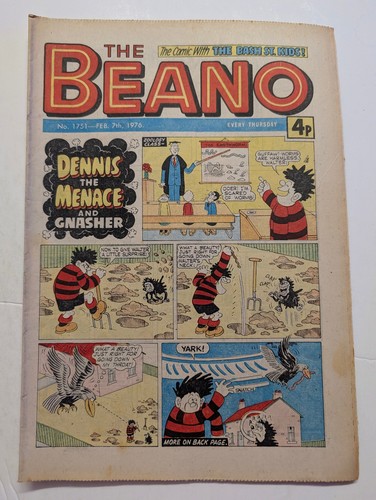 Beano comic 1751 february - beano,