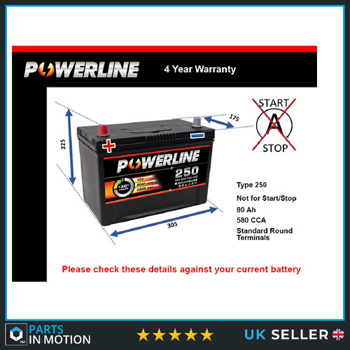Battery fits vauxhall - vauxhall, brava