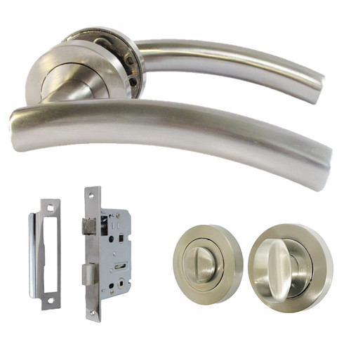Arched lever door - lever, on