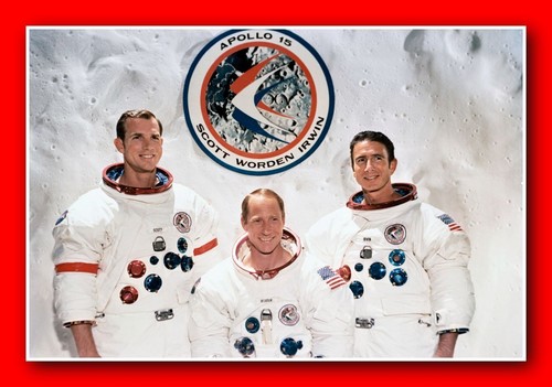 Apollo nasa moon - xv,