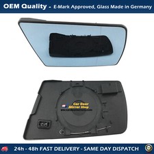 For Mercedes C-Class W202 1993-2000 Left Side Blue Electric Wing Mirror Glass