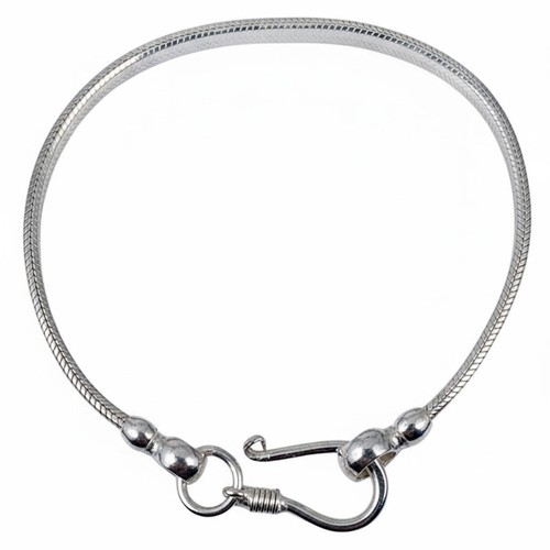 925 silver snake bracelet - snake,