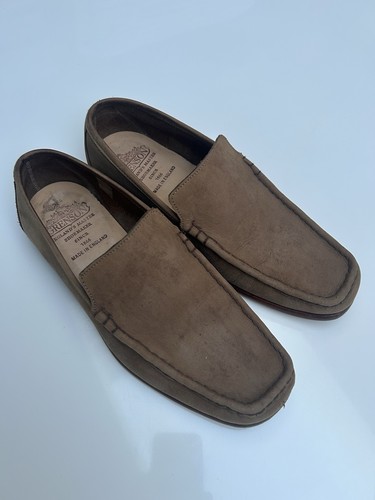 Mens grenson slip leather - on,