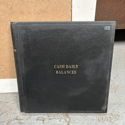 Antique ledger cash daily - antique,