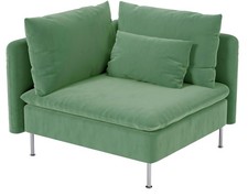 Durable Velvet Fabric Sofa Cover Compatible with IKEA SODERHAMN Couch Slipcov...