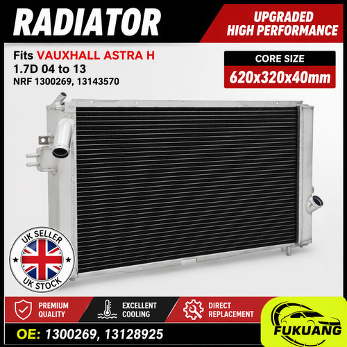 Radiator fits vauxhall astra - radiator,