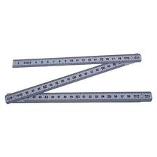 1 Metre Long Folding Ruler Carpenters Metric Imperial Diy Rule Tool Yard Stick
