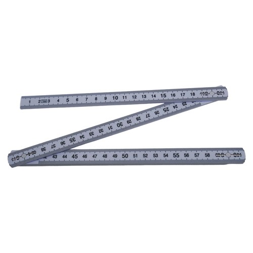 Metre long folding ruler - long,