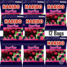 12 x Halal Haribo Berries 80g